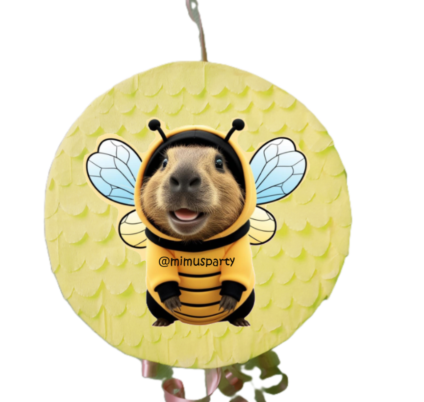 Capybara Bee Piñata