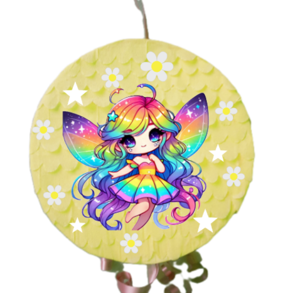 Rainbow Fairy Piñata