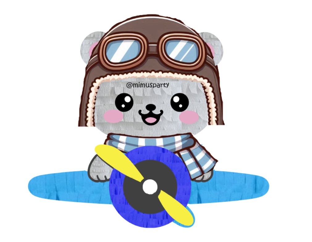 Aviator Bear Piñata