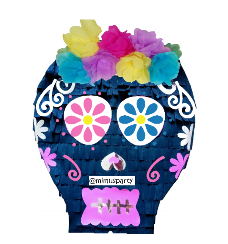 Day of the Dead Skull Piñata