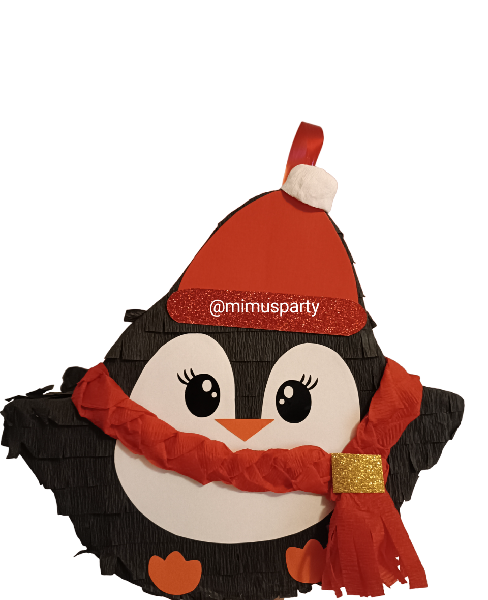 Penguin Christmas Piñata