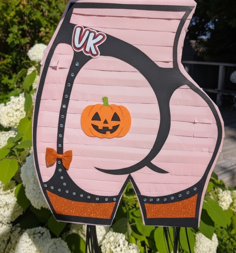 Halloween Butt-Shaped Piñata