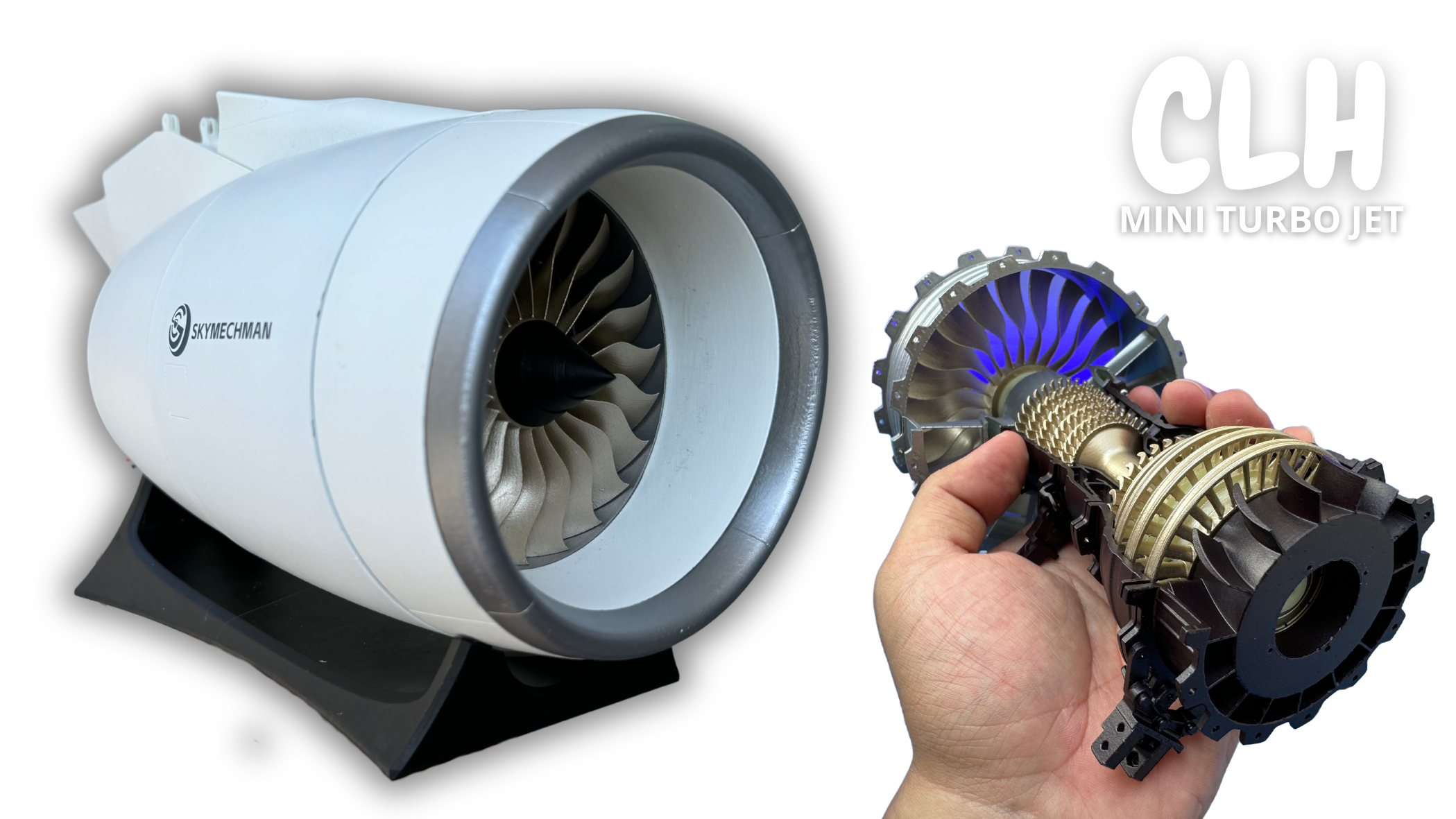 TURBINA DE AVION (para armar)