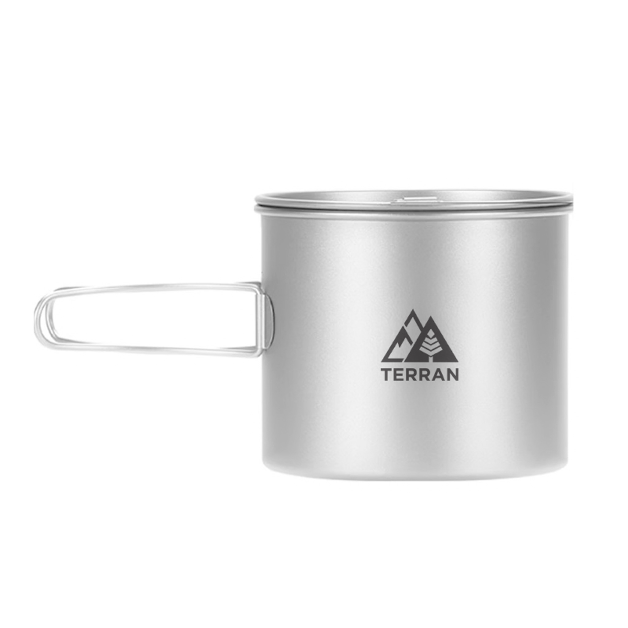 Titanium Pot with Long Handle 1100ml
