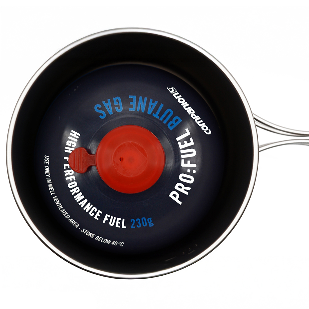 Titanium Pot with Long Handle 1100ml