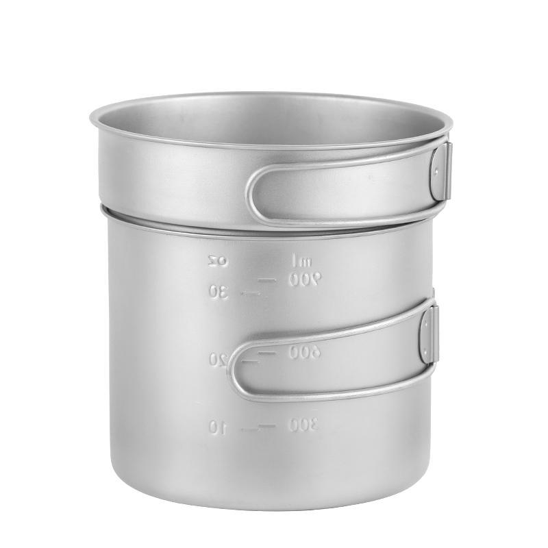 2-Piece Titanium Pot and Pan