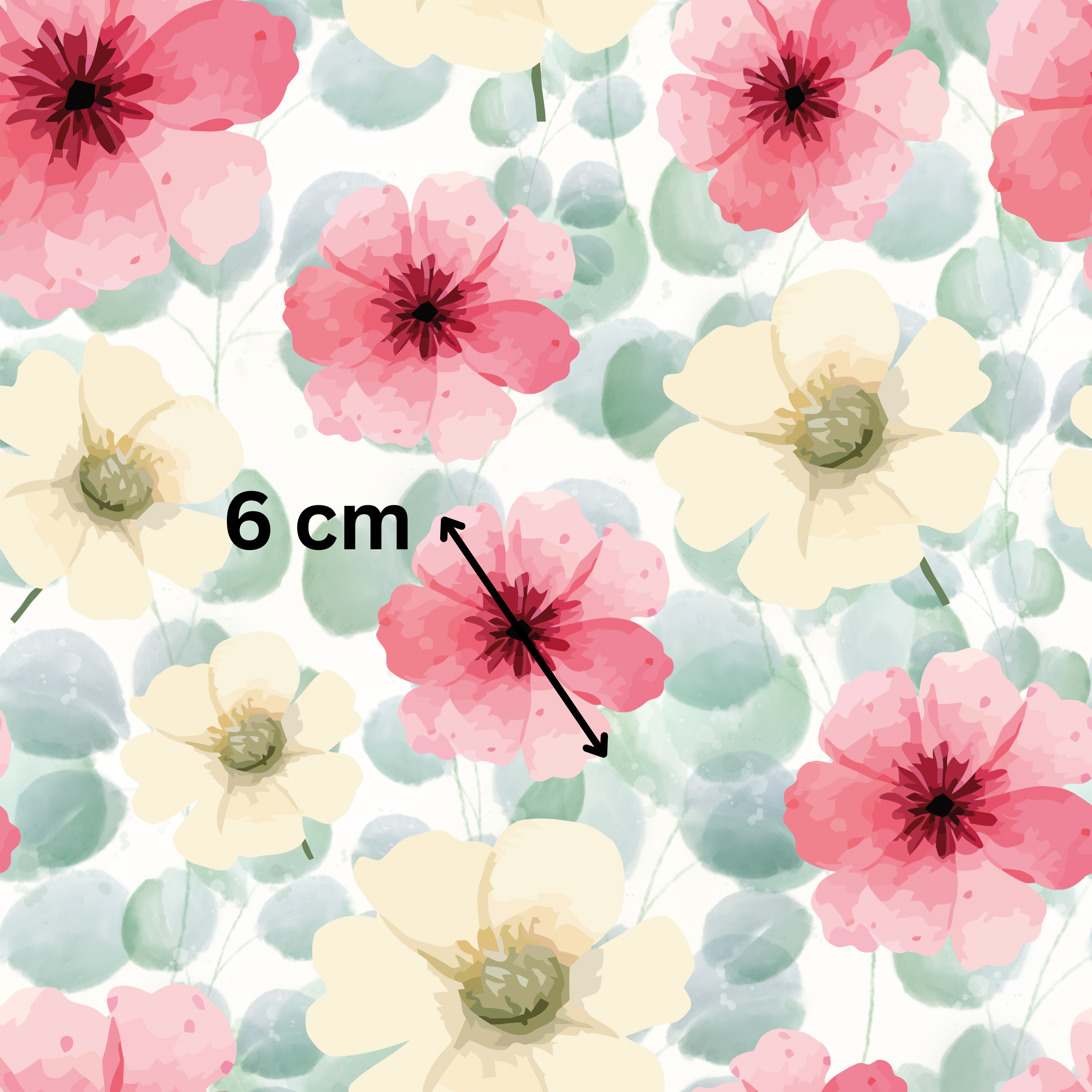 09.01.25 Watercolour florals  Blues & Reds (3 different styles)