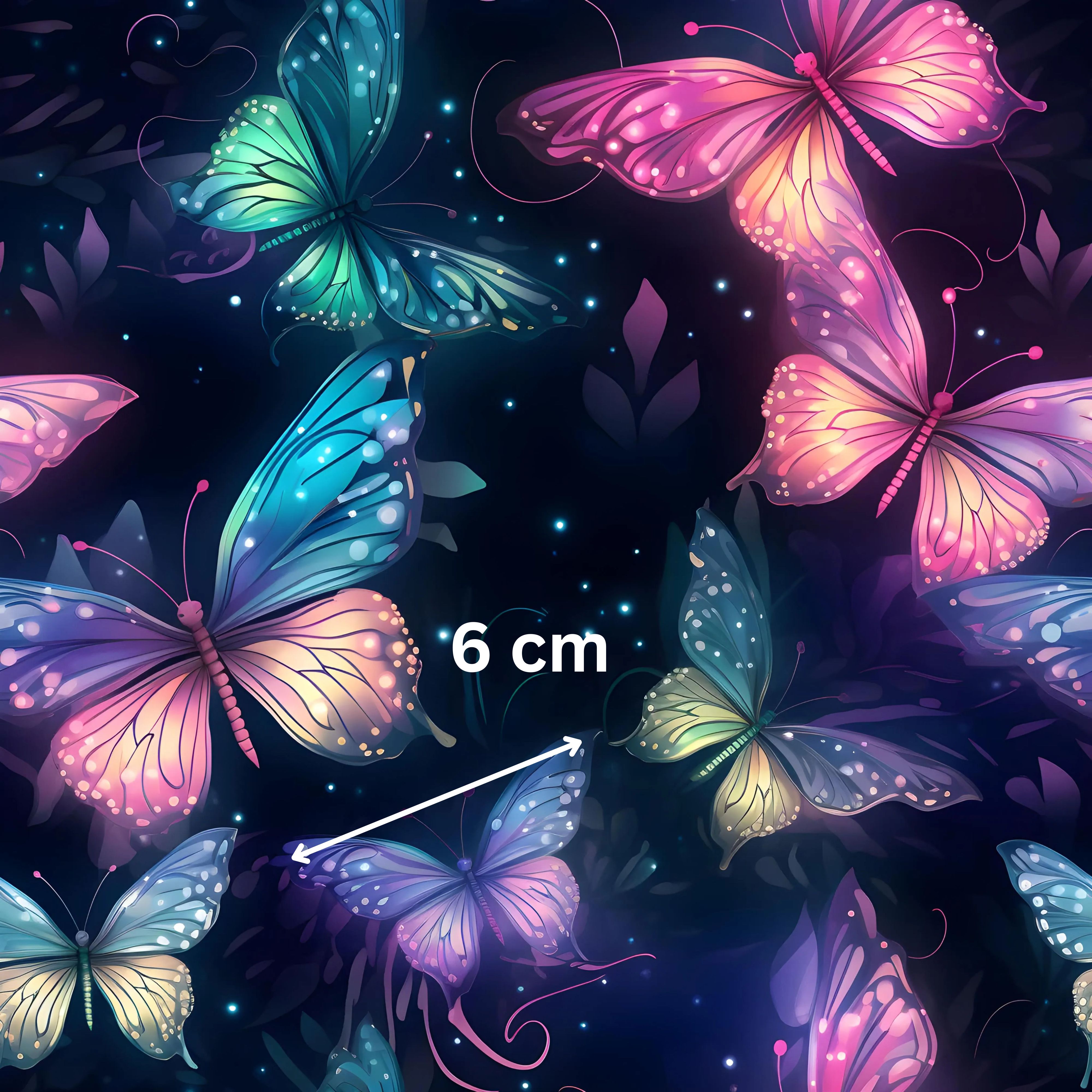 21.01.25 Glow in the Dark Butterflies (3 different patterns)