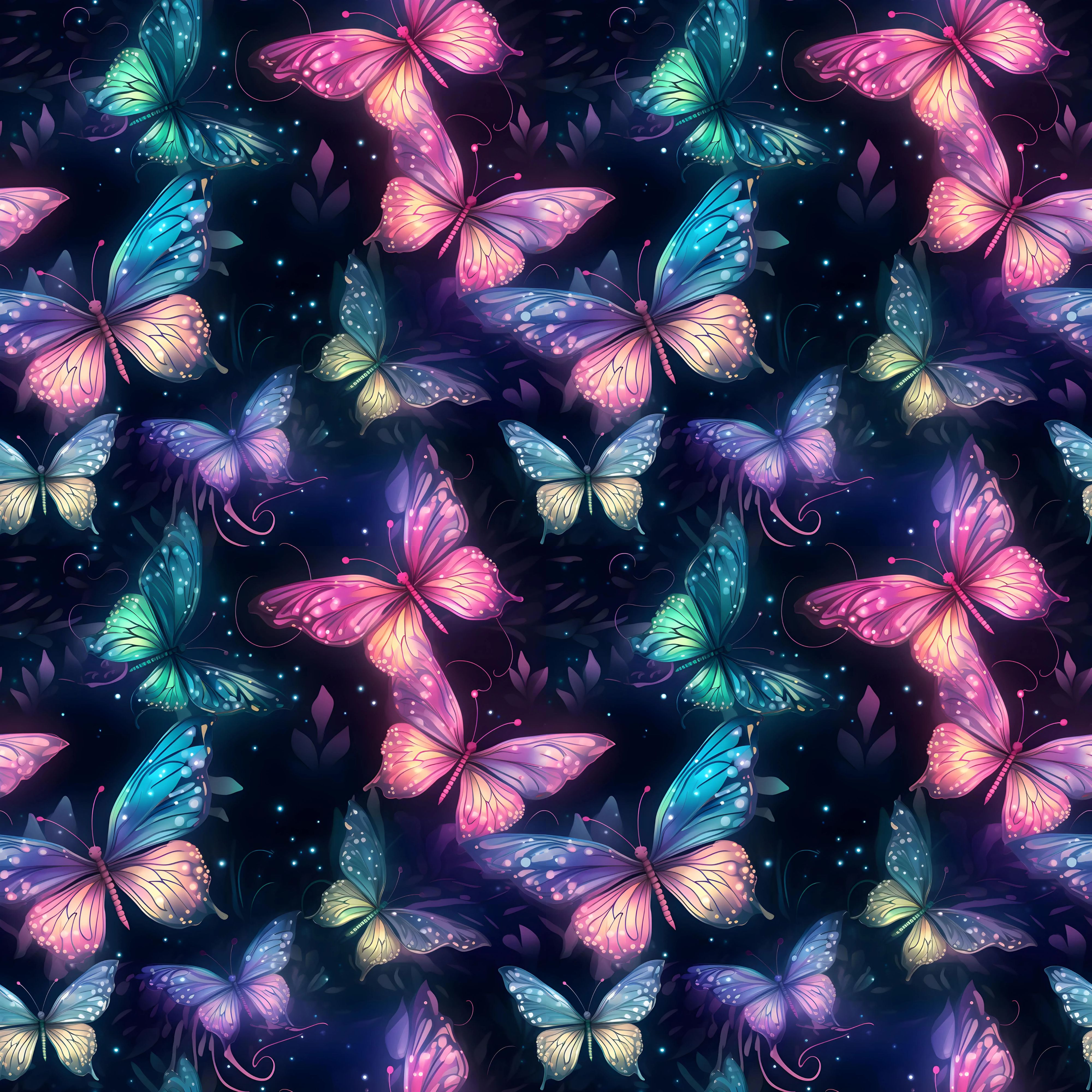 21.01.25 Glow in the Dark Butterflies (3 different patterns)