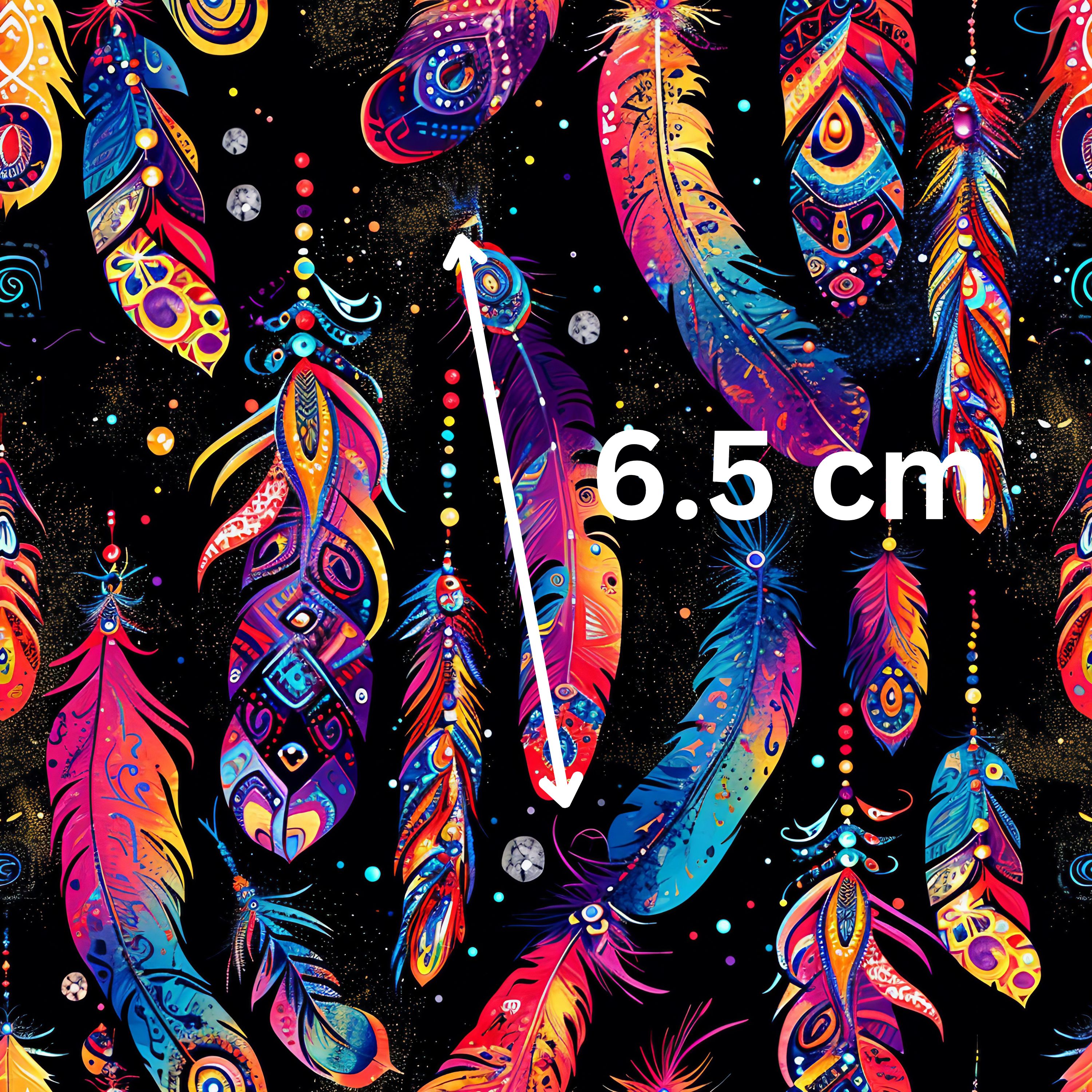 31.01.25 Glow Feathers (6 different patterns)