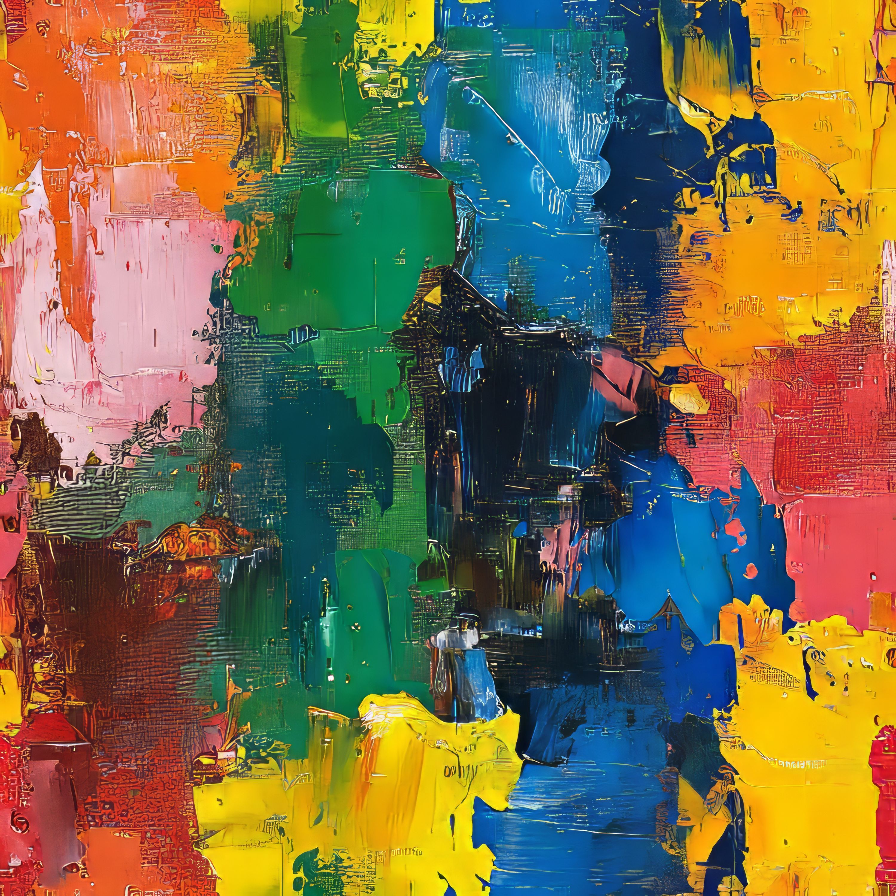 38.01.25 Abstract Brush Oil (5 different patterns)