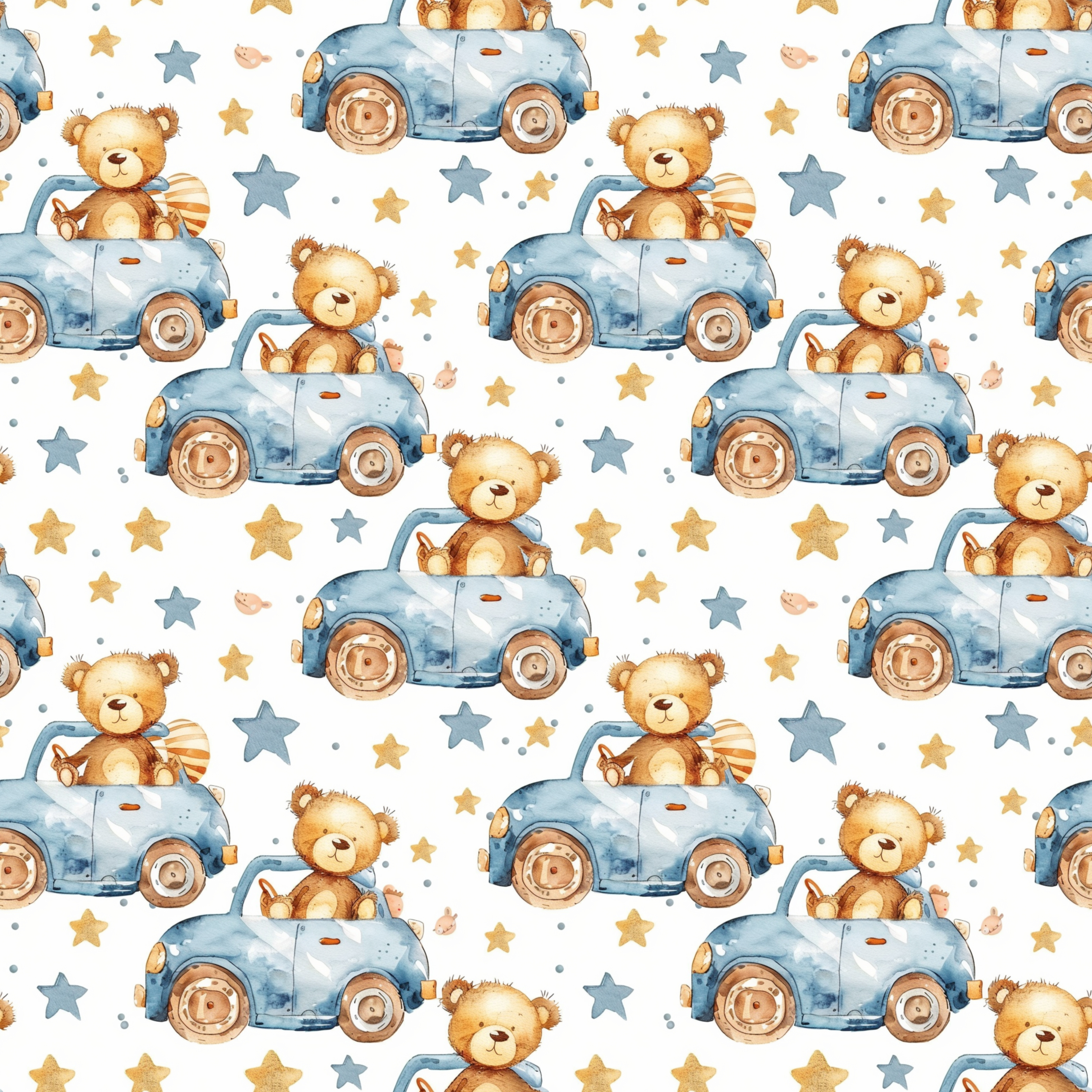 60.02.25 Adorable Teddy Prints