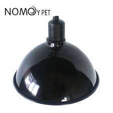 10 inch bright black dome lamp shade CN plug