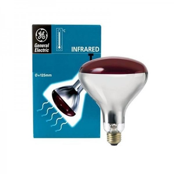 General - Infrared lamp - Red Color - 250 w