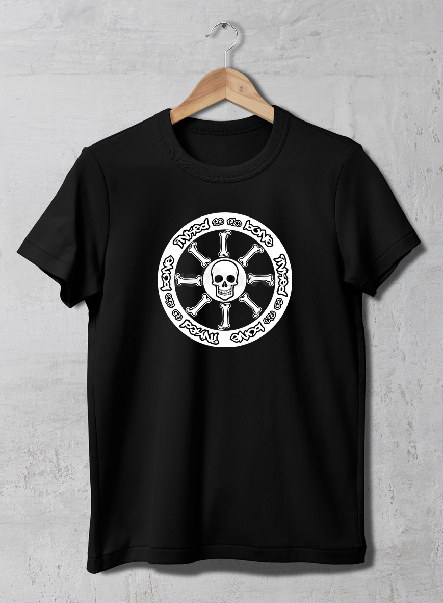 Inked to the Bone (001) T-Shirt Black (Unisex - Adult)