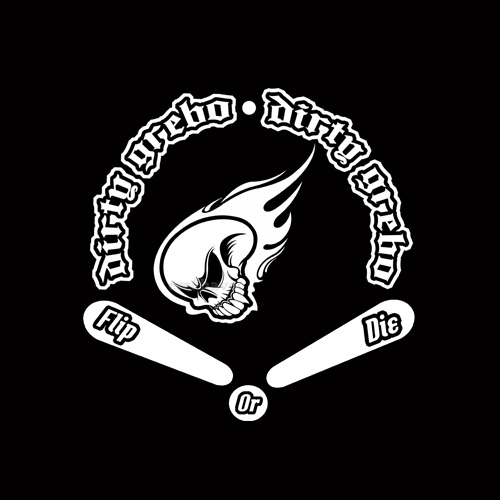 Dirty Grebo (002) T-Shirt Black (Unisex - Adult)