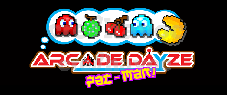 ARCADE DAYZE Pac-Man T-Shirt Black (Unisex - Adult)