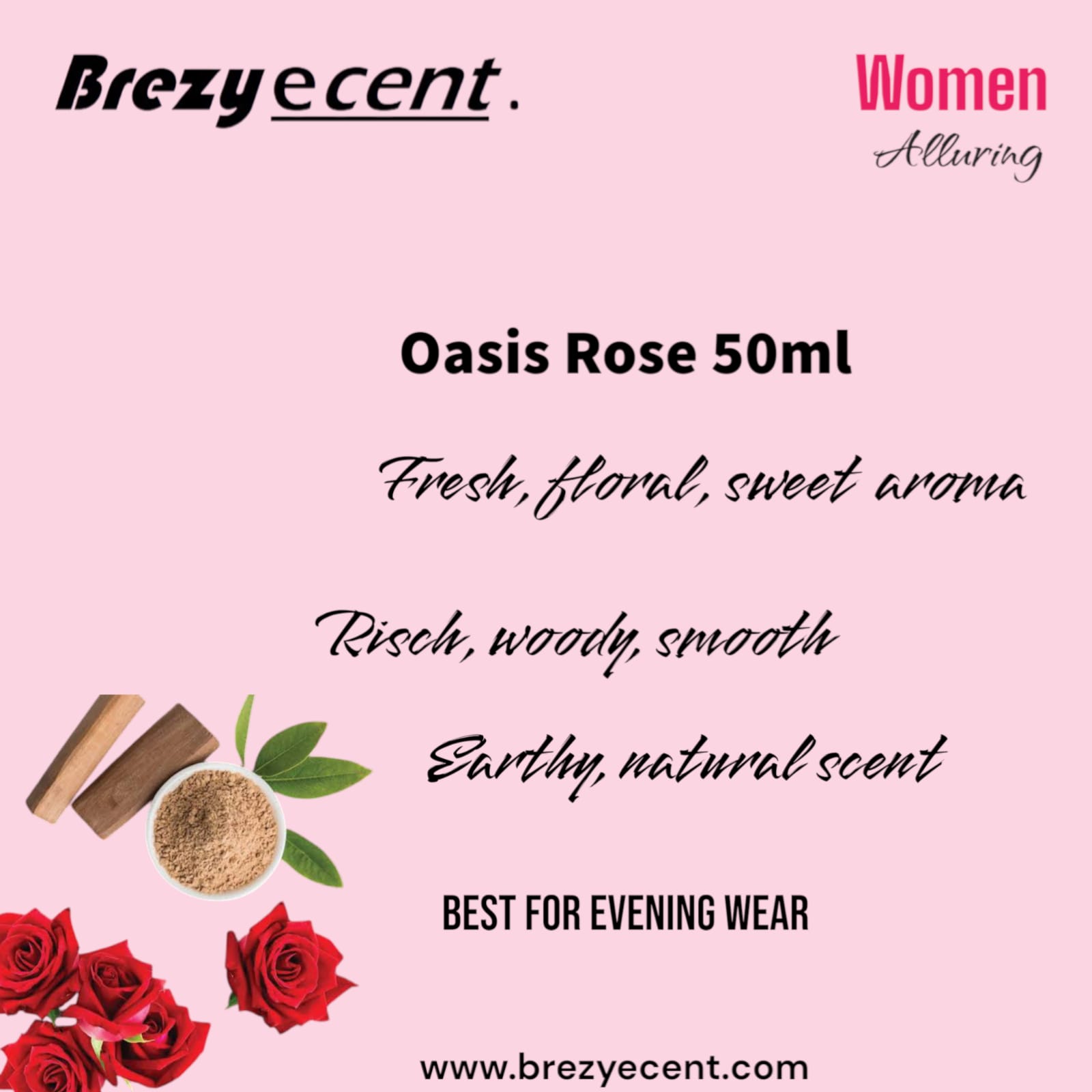 Oasis Rose Perfume 50 ml