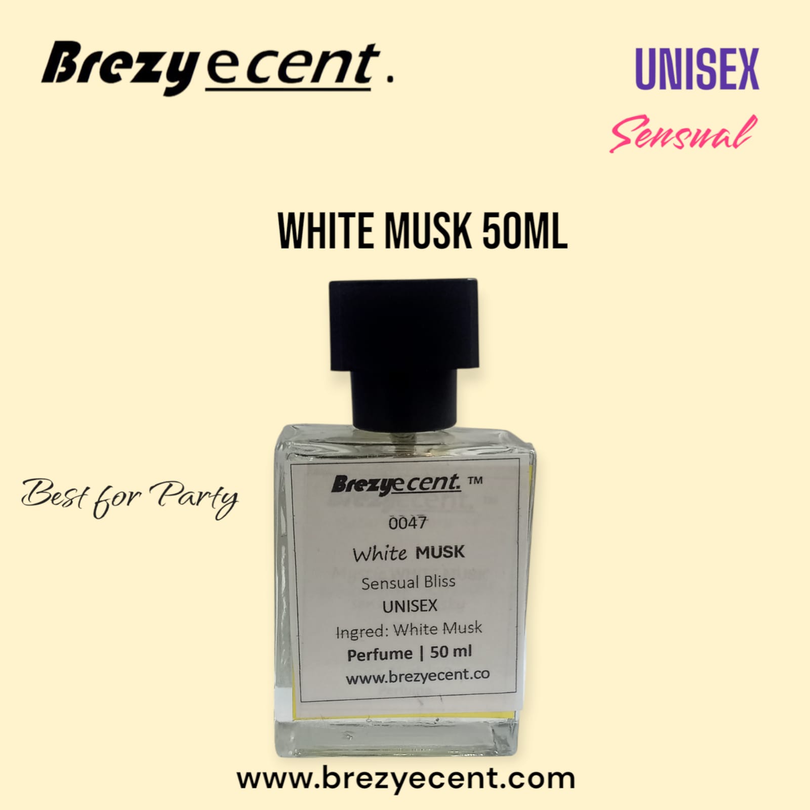 White Musk Perfume 50 ml