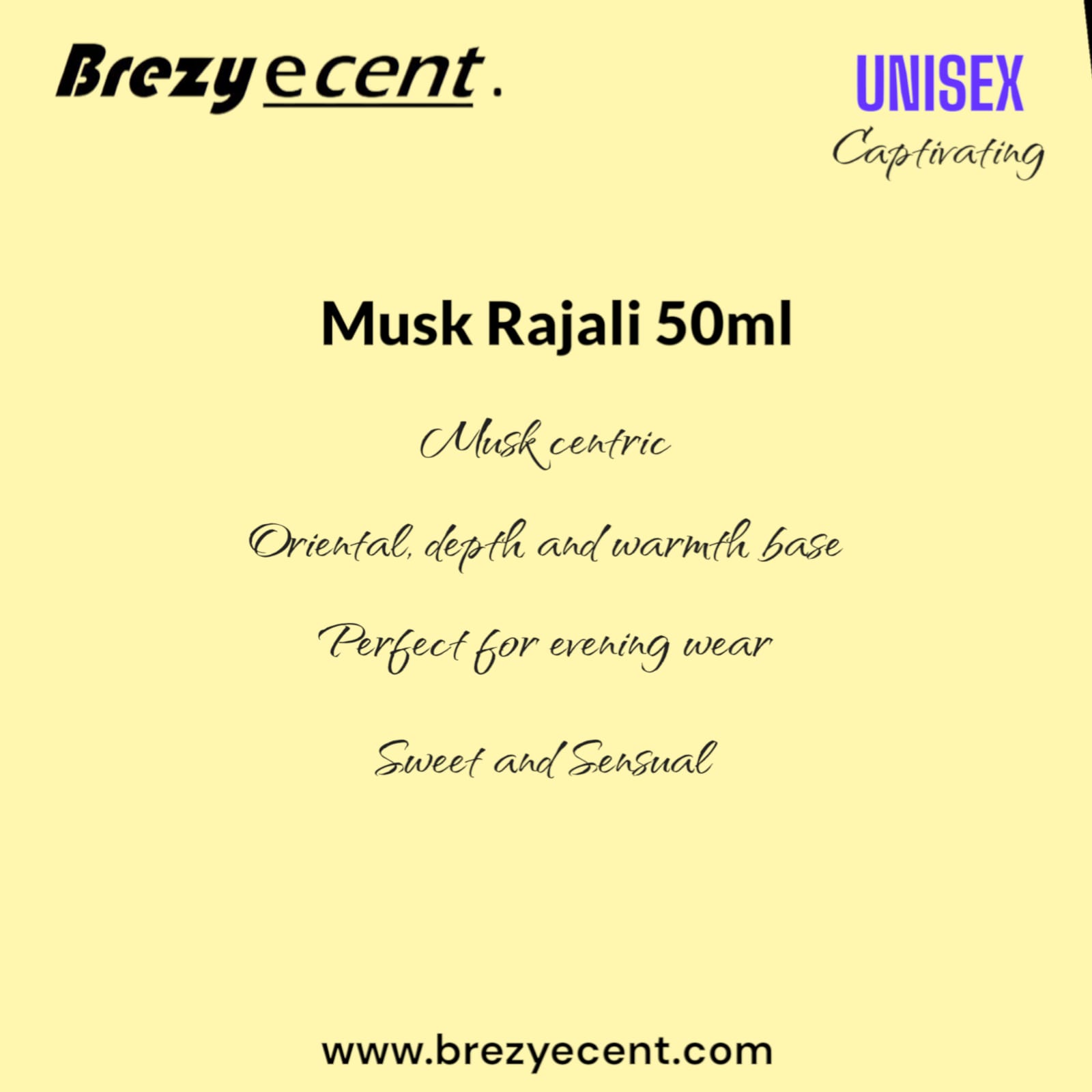 Musk Rajali Perfume 50 ml