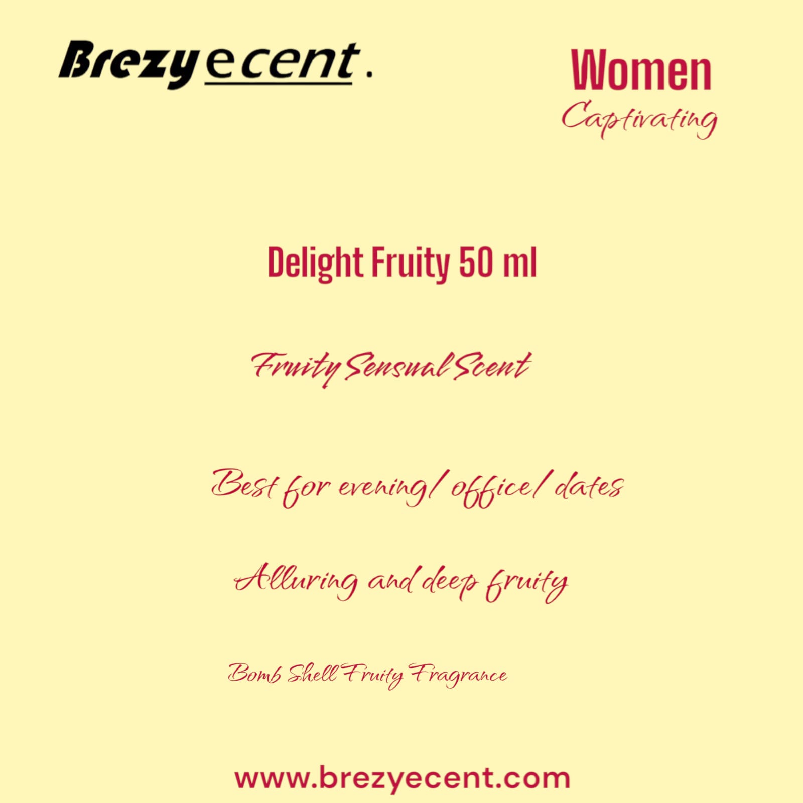 Delight Fruity Perfume 50 ml