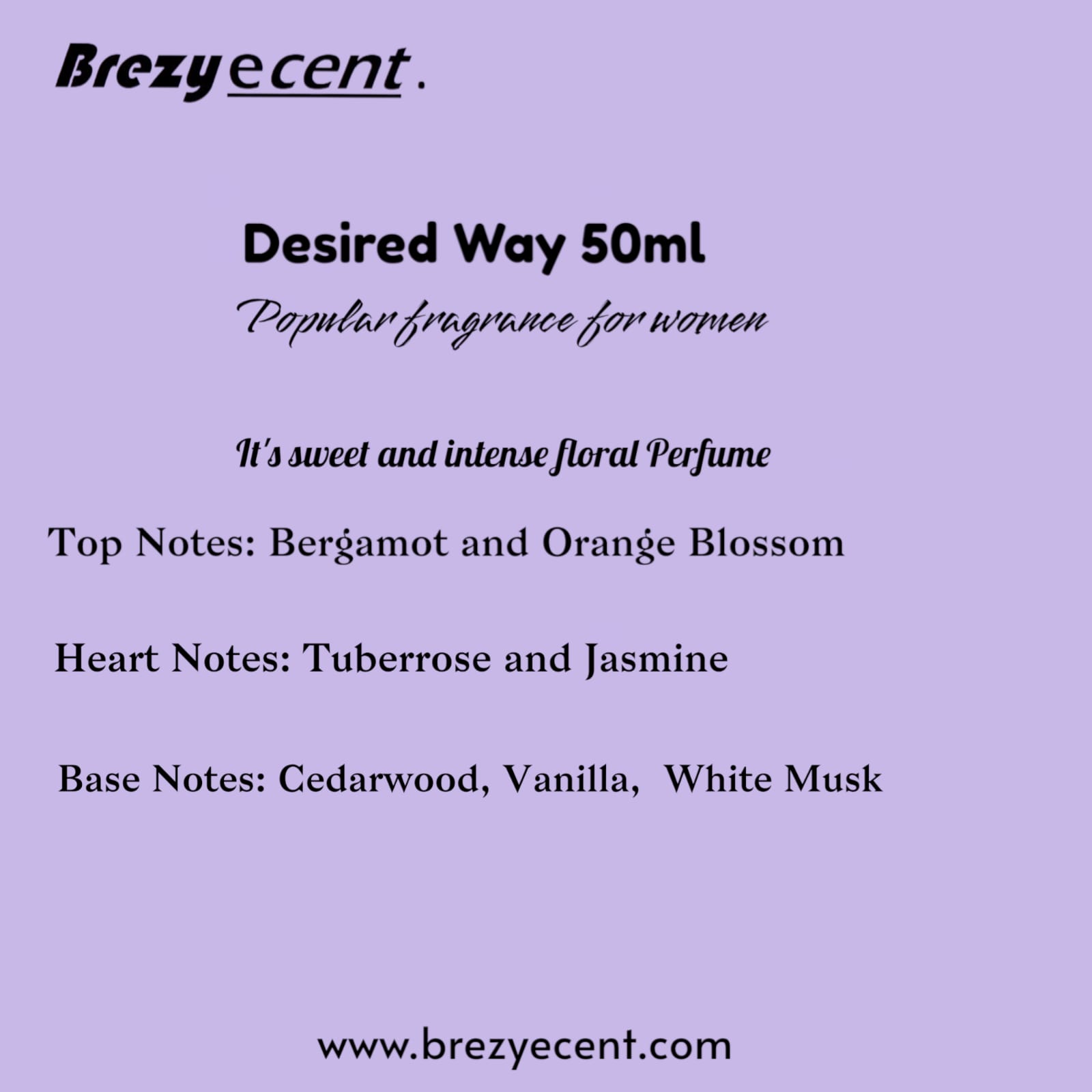 Desired Way Perfume 50 ml