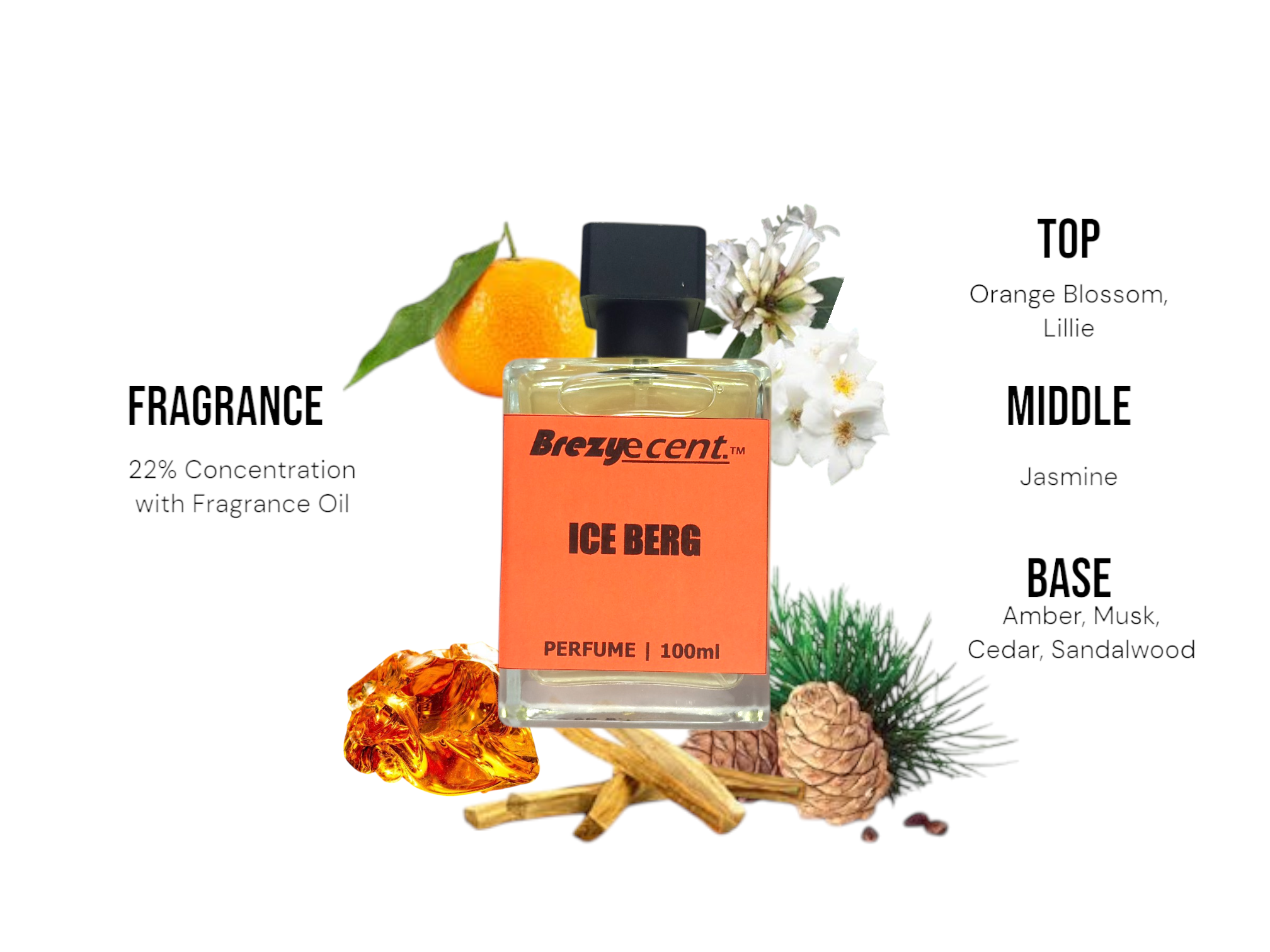 Brezyecent™ ICE BERG Perfume Spray