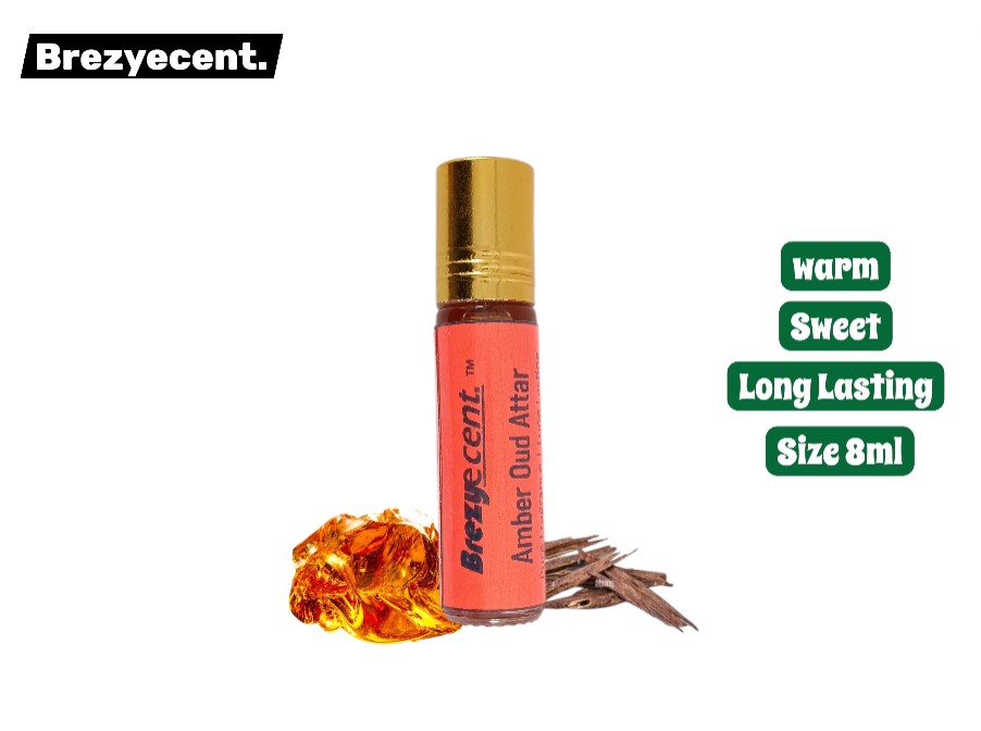 Brezyecent™ Amber Oud Attar 8ml