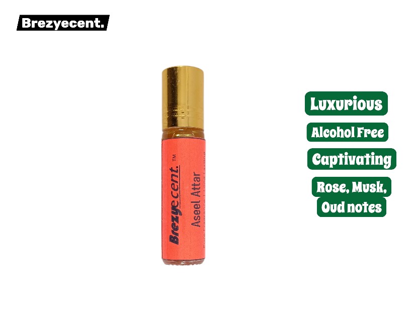 Brezyecent™ Aseel Attar (Non Alcohol - Pure Fragrance Oil) 8 ml