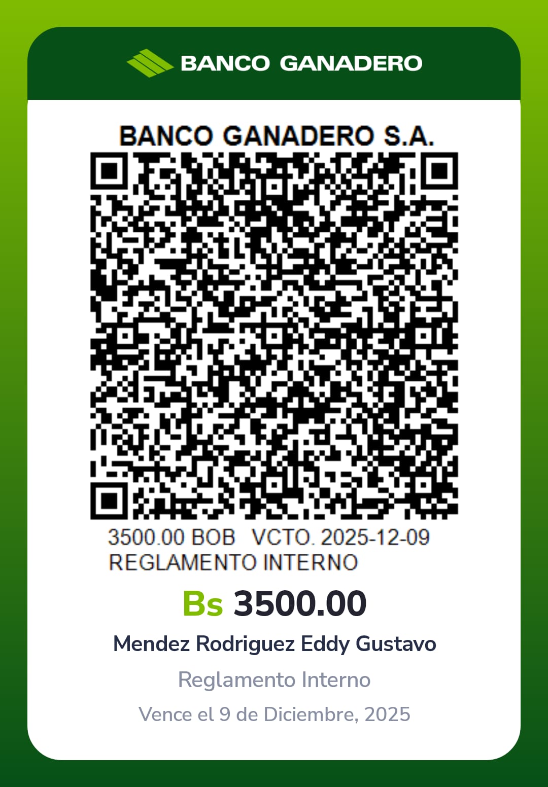 REGLAMENTO INTERNO