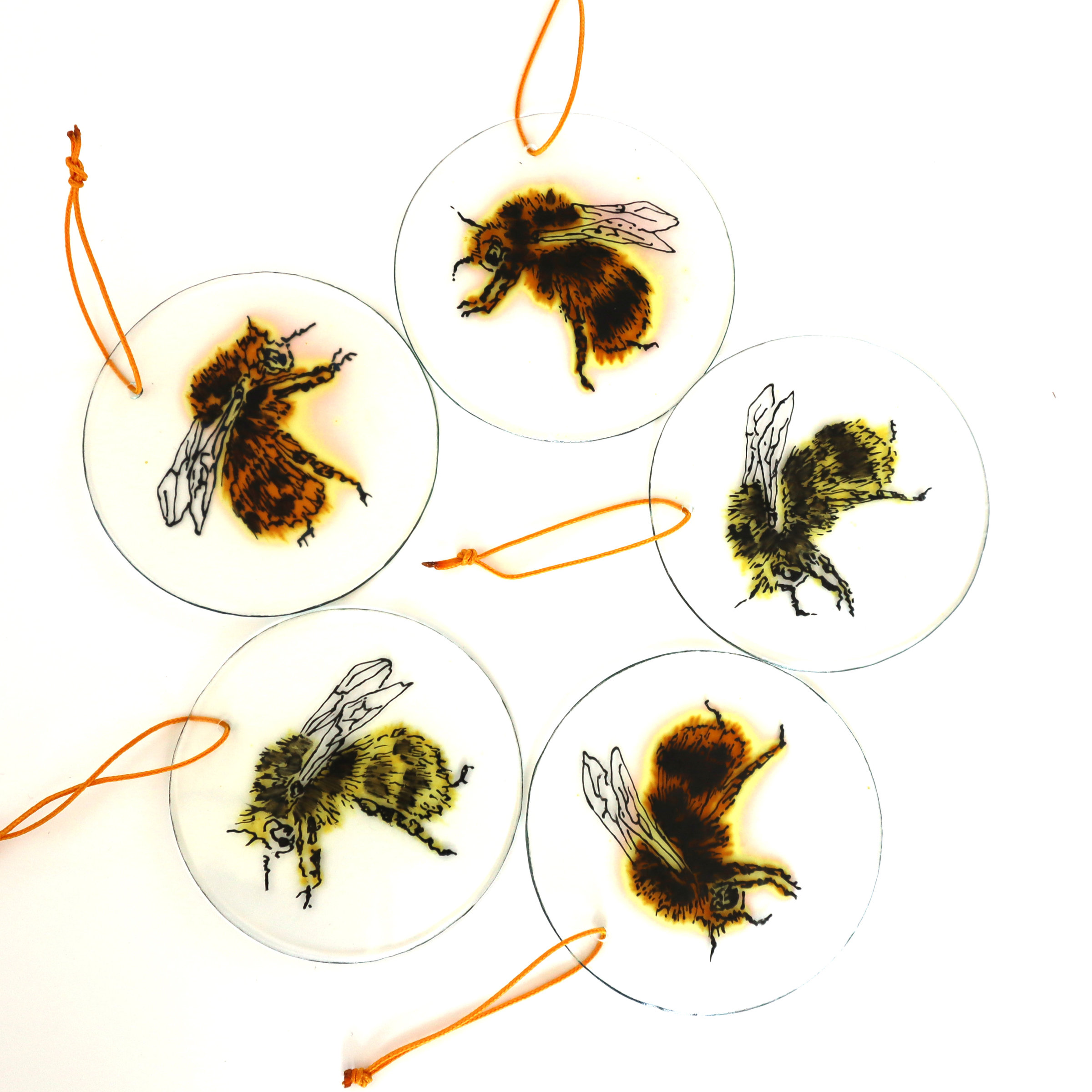 Handpainted Bumblebee Suncatcher