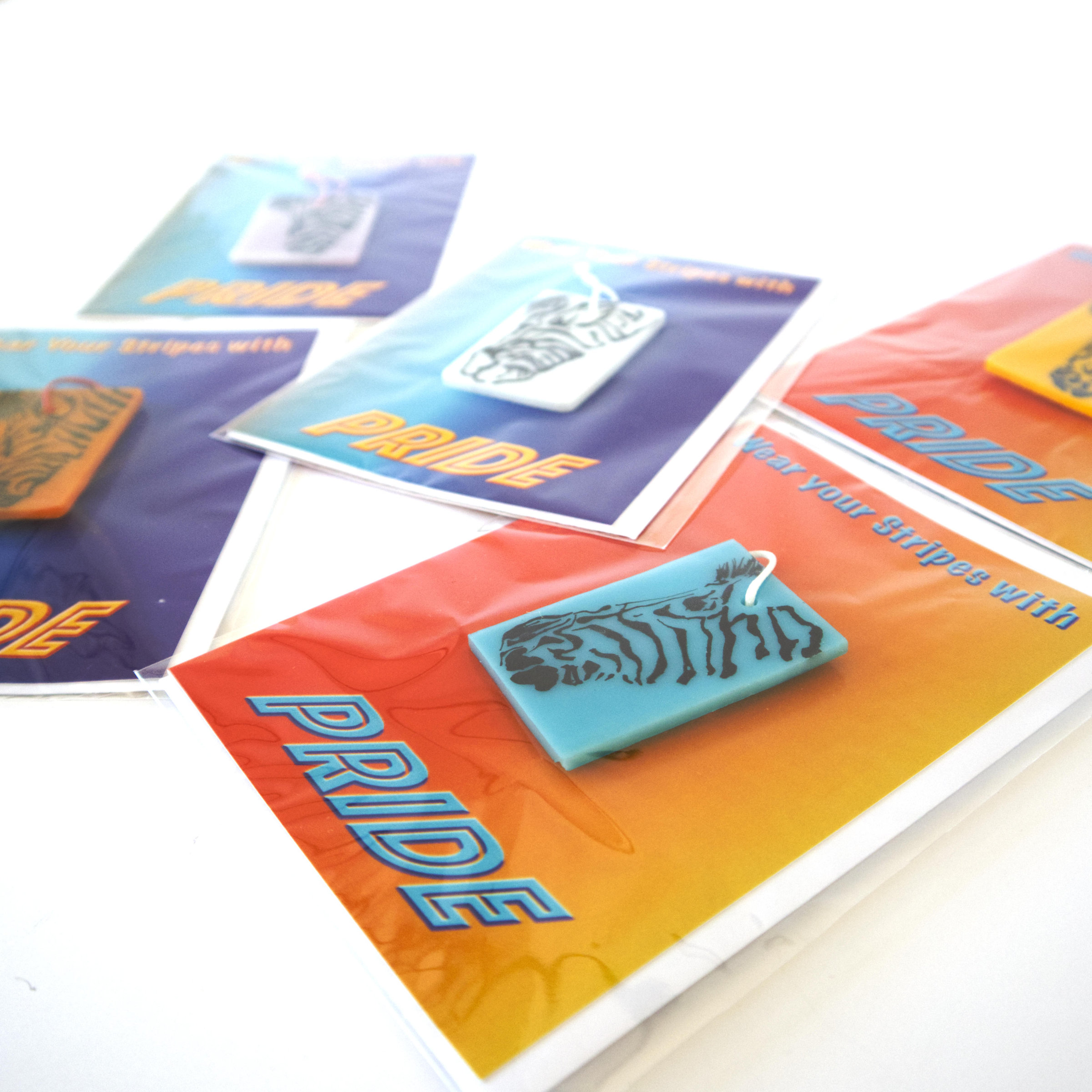 Zebra Pride Ornaments and Gift Cards