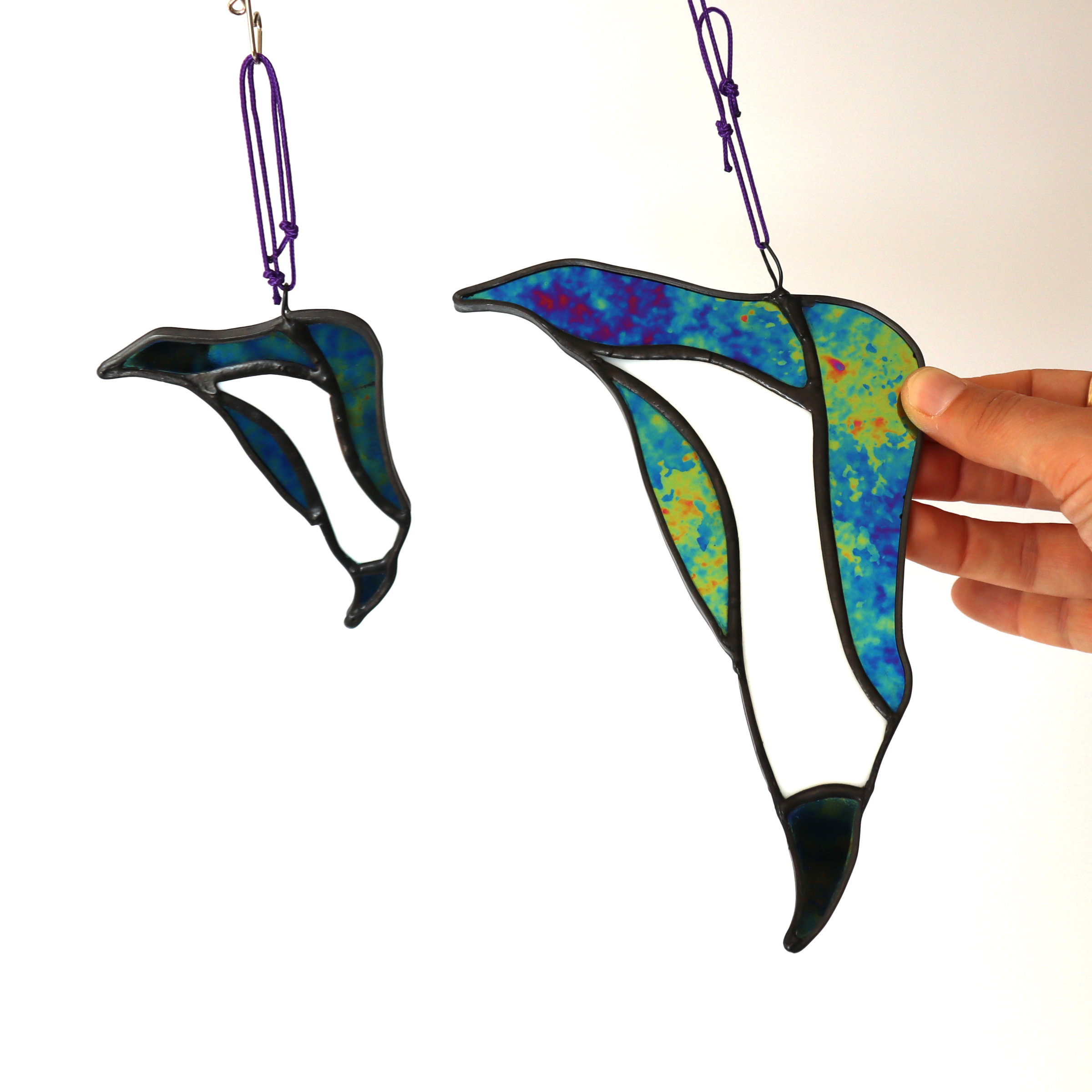 Stained Glass Penguins