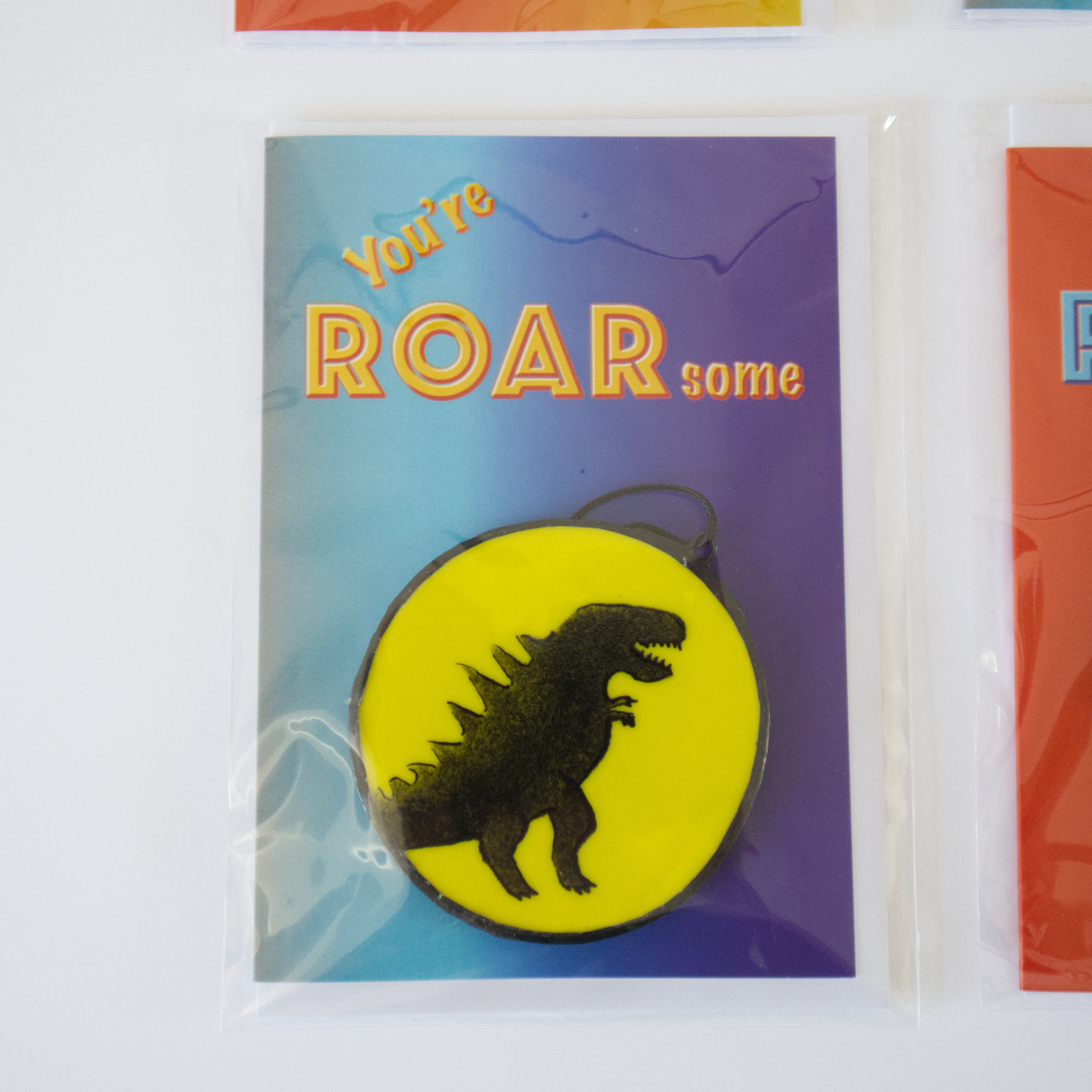 Dinosaur Glass Ornament