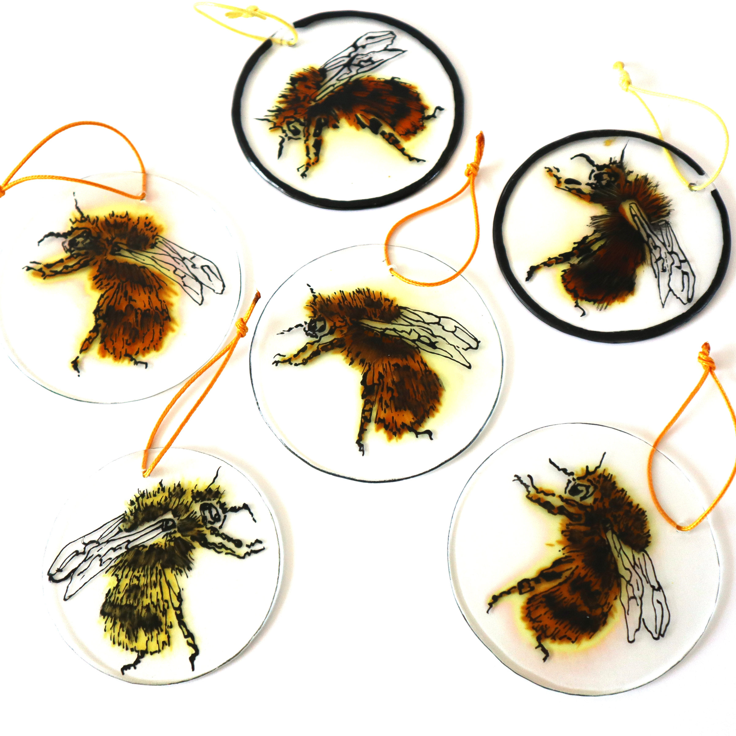 Handpainted Bumblebee Suncatcher