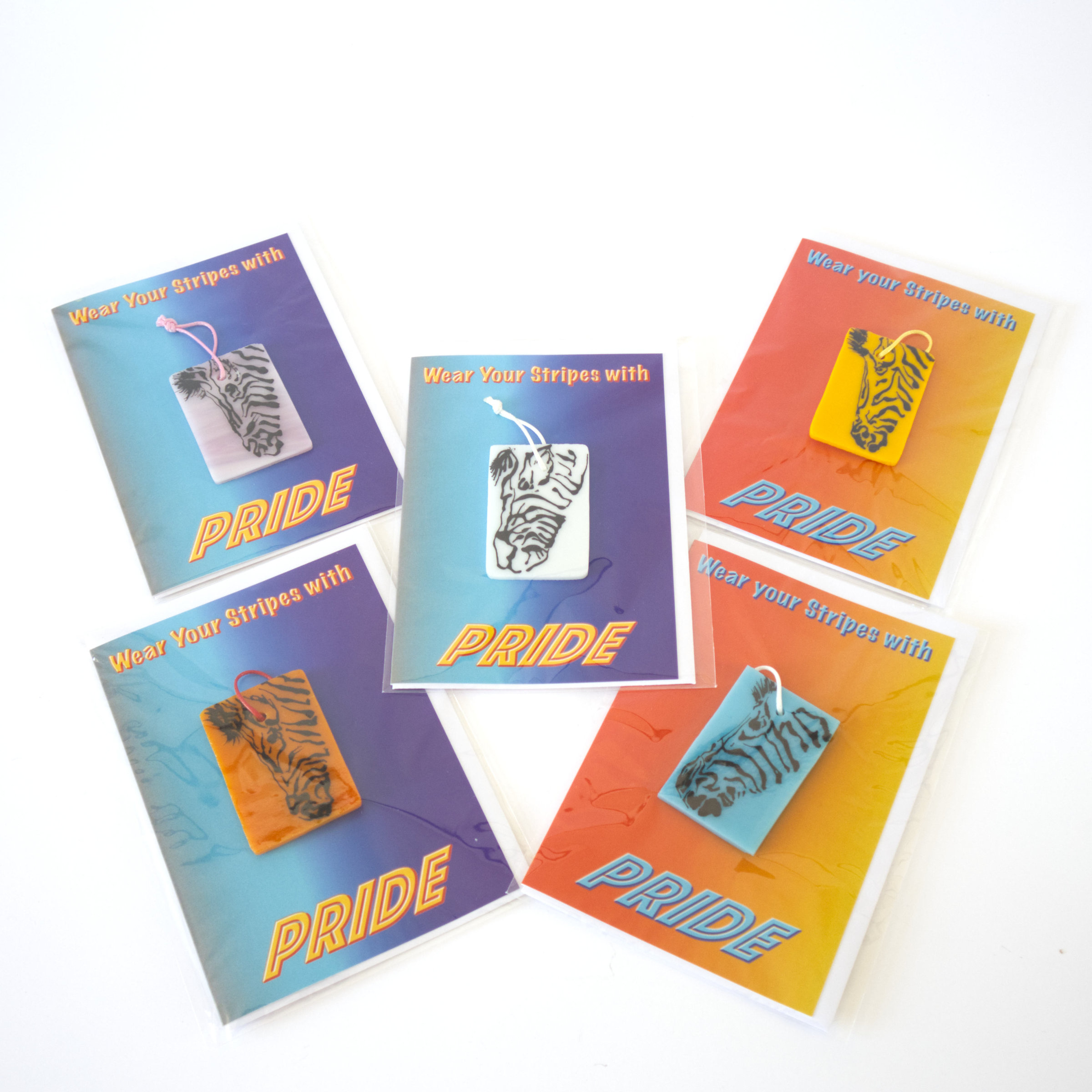 Zebra Pride Ornaments and Gift Cards