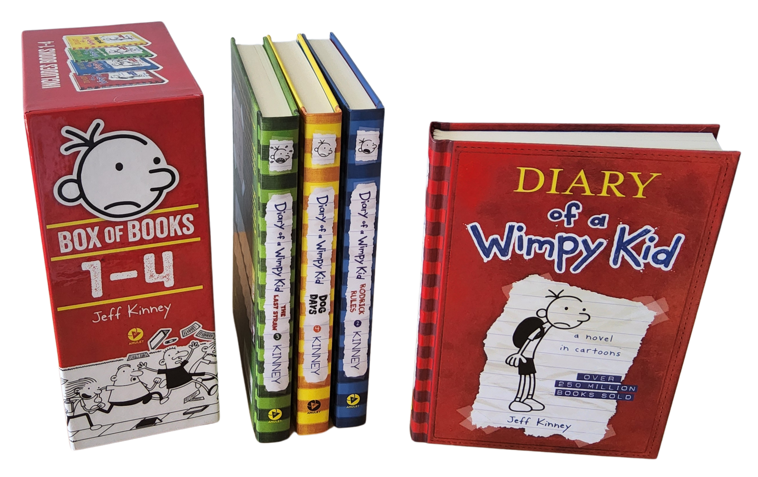 Diary of a Wimpy Kid: Books 1-4 Hardcover