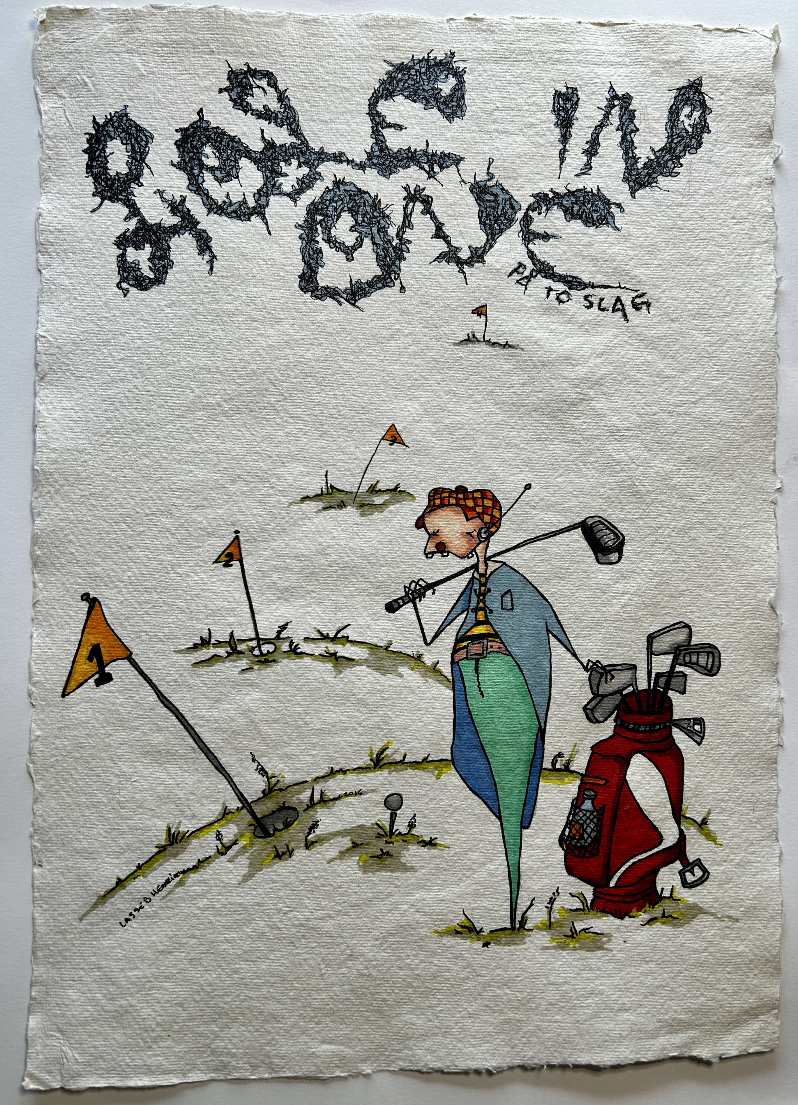 HOLE IN ONE PÅ TO SLAG - ORIGINAL