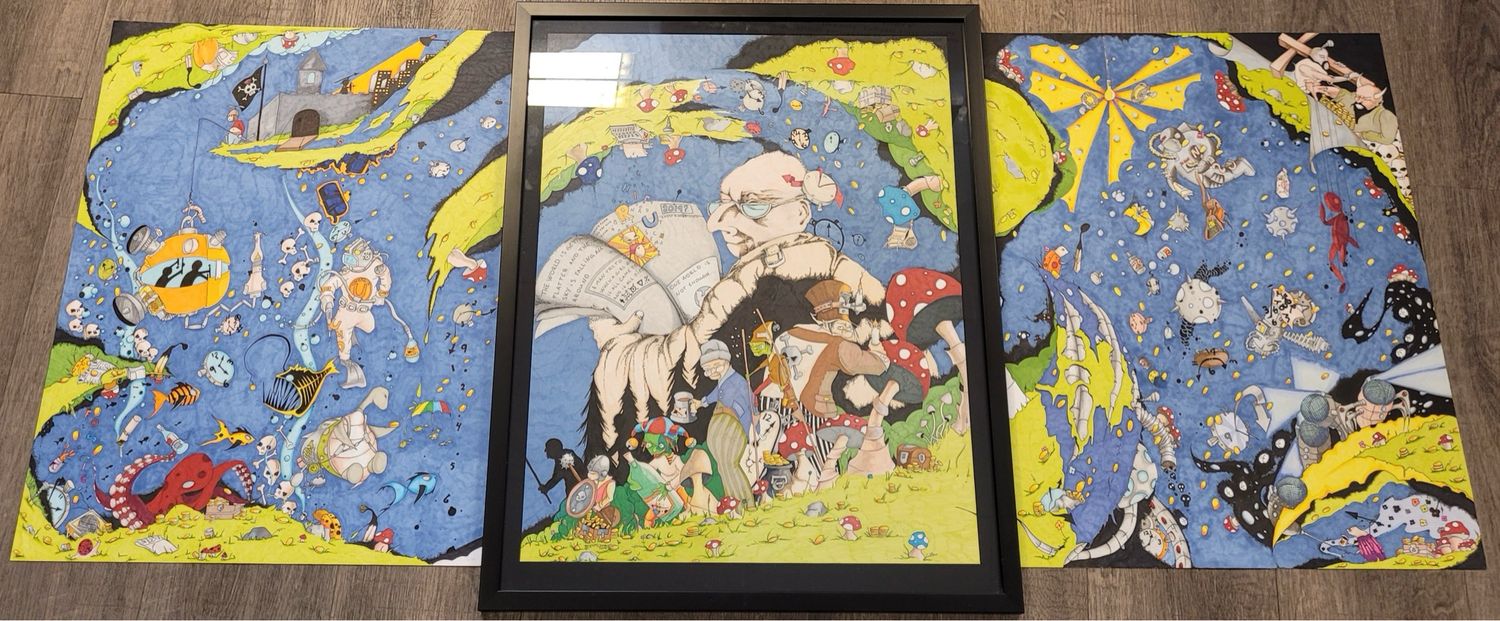 The world is getting flatter and the sky is falling all around - ORIGINAL