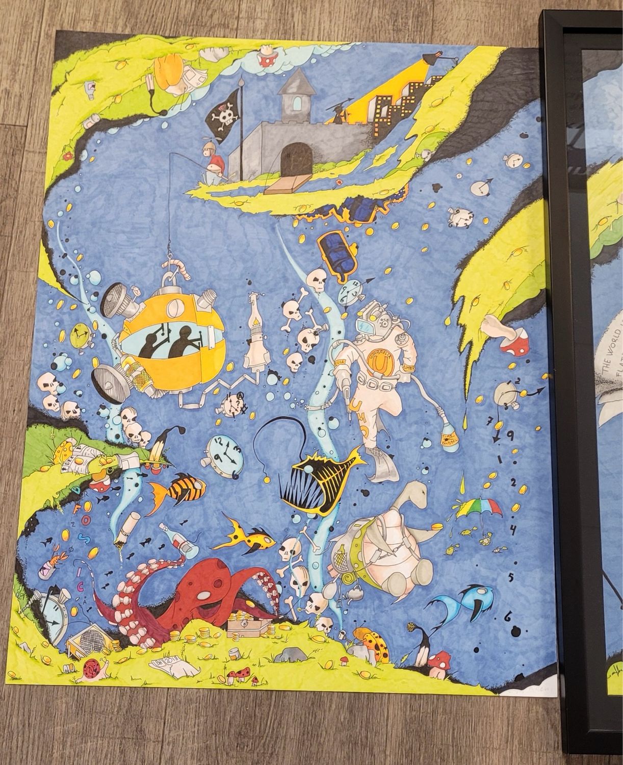 The world is getting flatter and the sky is falling all around - ORIGINAL