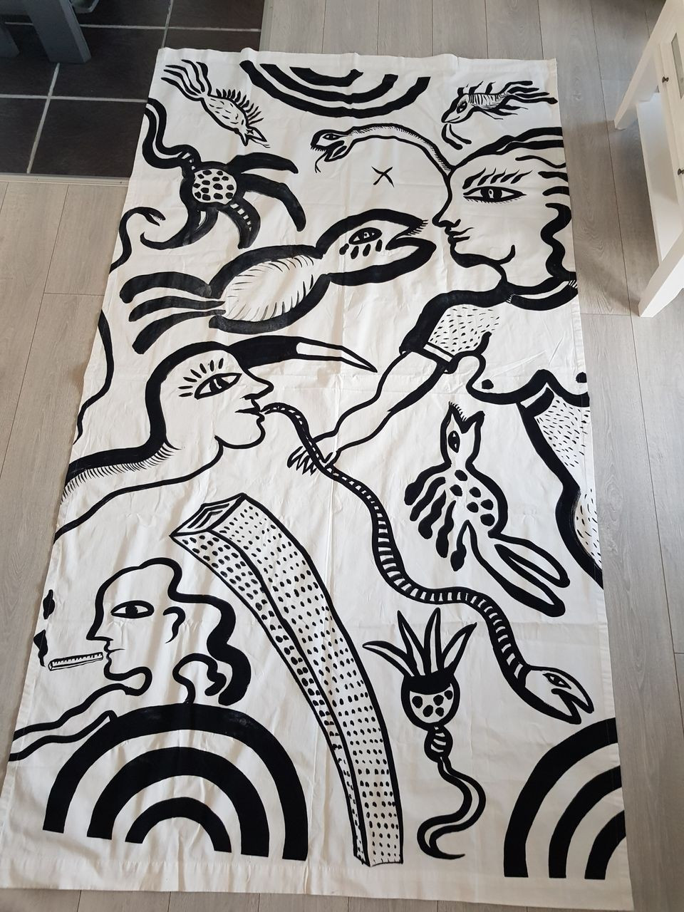 Textil, bomullskretong, 1988