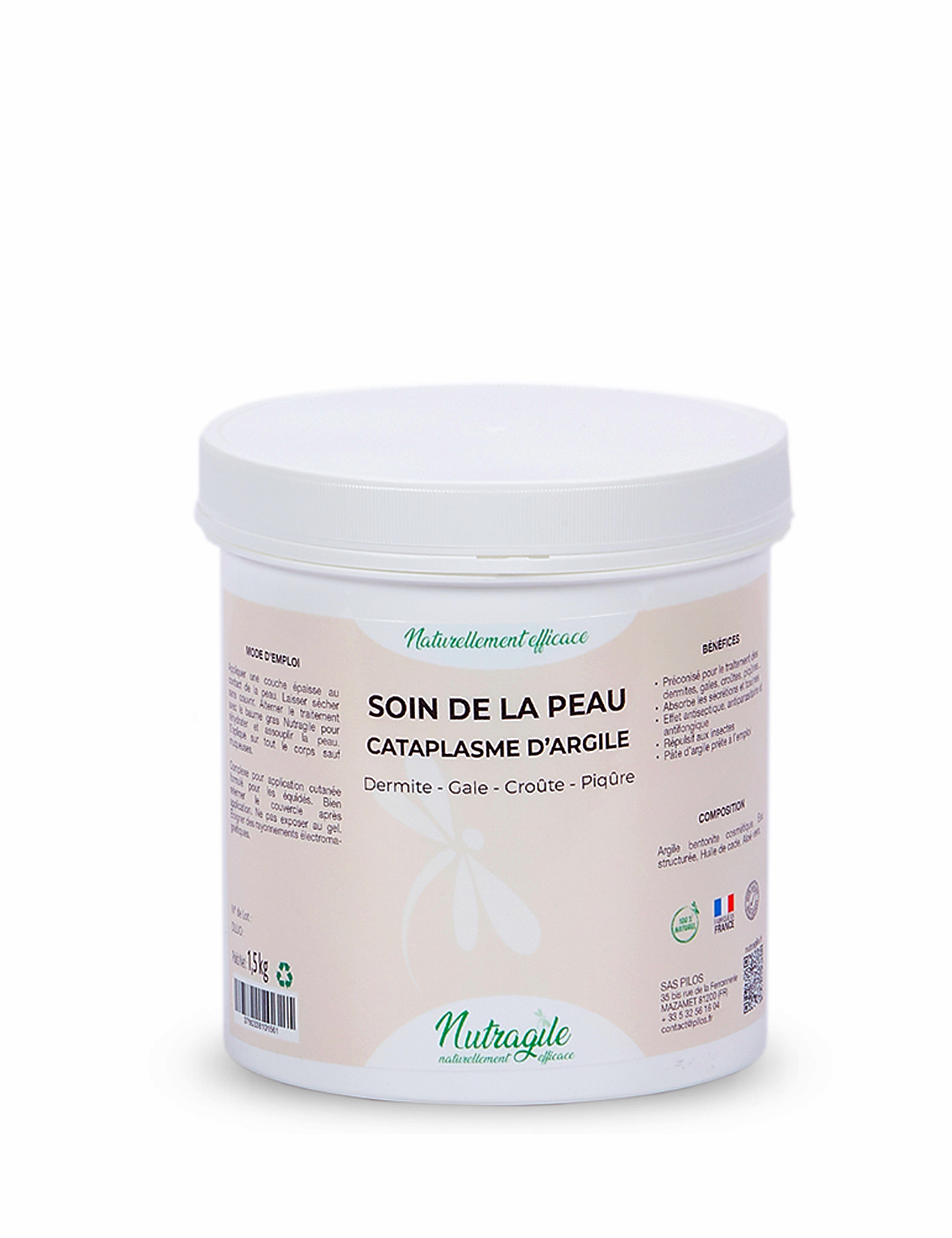 Nutragile Cataplasme d'argile