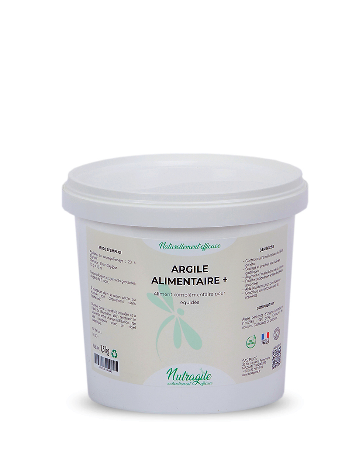 NUTRAGILE Argile Alimentaire+