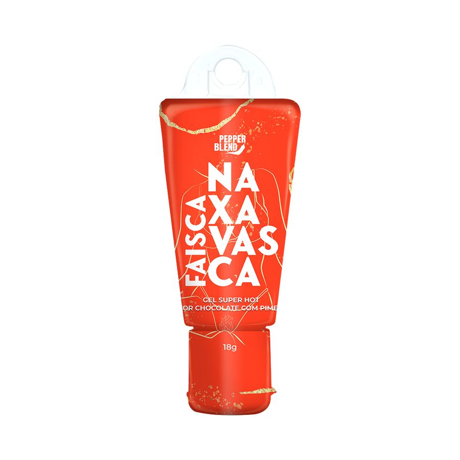 FAÍSCA NA XAVASCA GEL COMESTÍVEL SUPER HOT 18G PEPPER BLEND