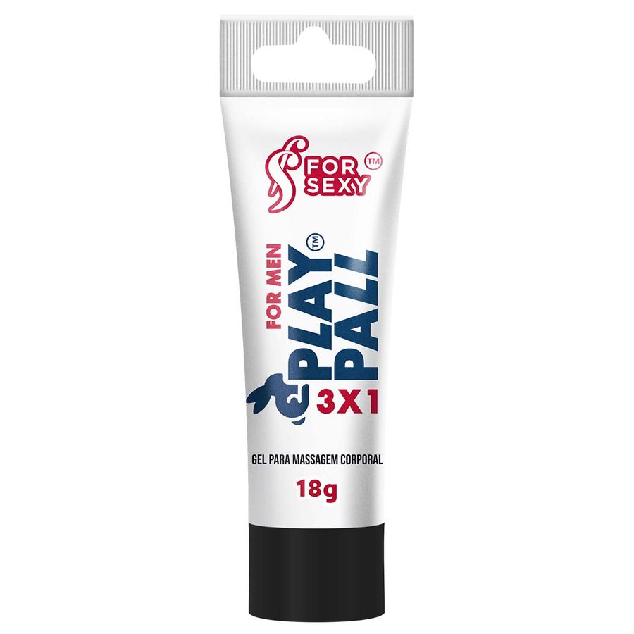 PLAY PALL GEL EXCITANTE MASCULINO ICE 18G FOR SEXY
