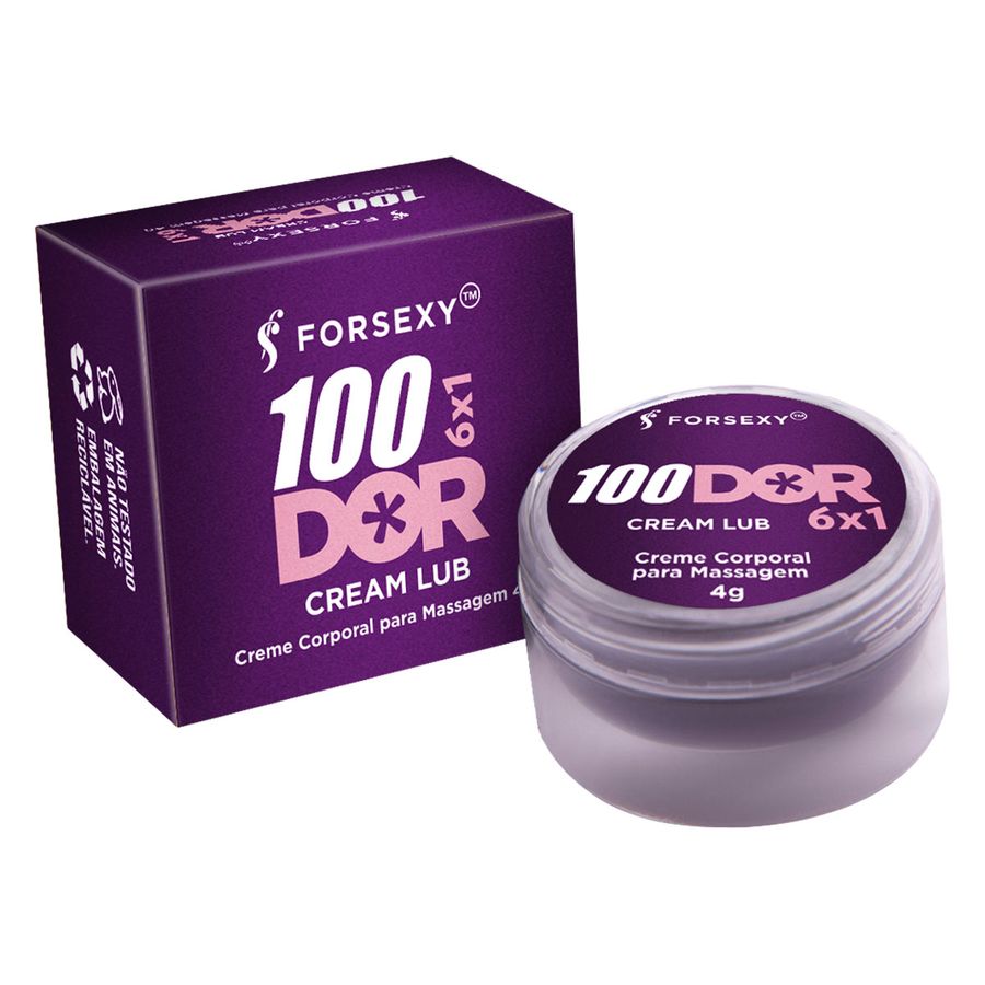 100DOR DESSENSIBILIZANTE ESQUENTA CREAM LUB 4G