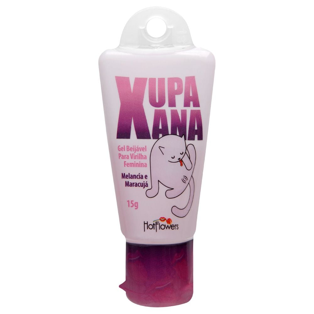 XUPA XANA GEL BEIJÁVEL FEMININO 15G HOT FLOWERS