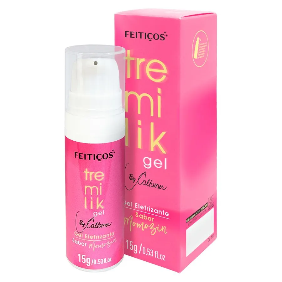TREMILIK MOMOZIN GEL VIBRADOR LÍQUIDO BEIJÁVEL BY CALIANER 15G FEITIÇOS