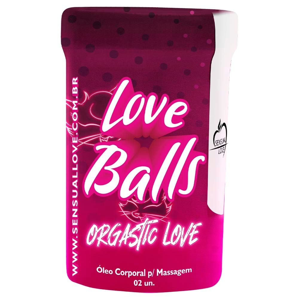 LOVE BALLS ORGASTIC LOVE 02 UNIDADES SENSUAL LOVE
