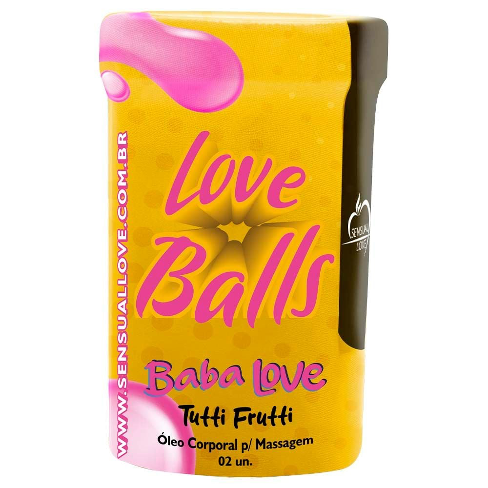LOVE BALLS BABA LOVE 02 UNIDADES SENSUAL LOVE